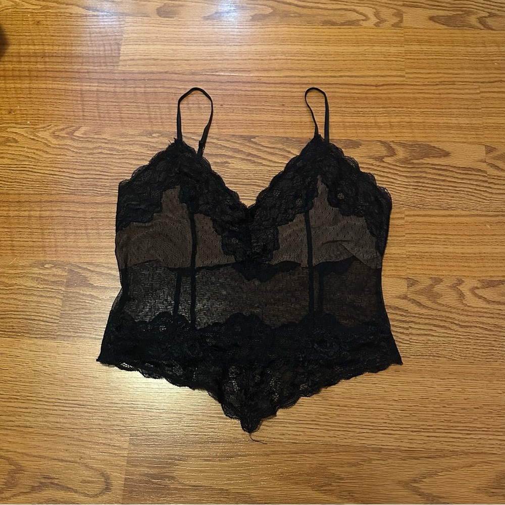 I.AM.GIA lace tank “ SKYE TOP “ in black size M